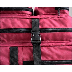 Durable Lightweight Heavy-Duty Gym Backpack for Unisex Adults Waterproof Multi-<b>Compartment</b> Customizable Beaded Belts <b>Bag</b> - Product Image 4