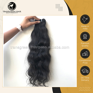 Large gamme de produits la plus fournie 100% extensions de cheveux humains naturels non transformés à cuticule alignée - Product Image 2