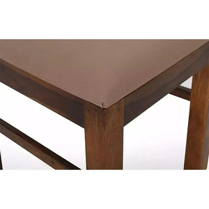 Ashoka เก้าอี้รับประทานอาหารไม้เนื้อแข็งดีไซน์คลาสสิกหรูหราทนทานที่นั่งสะดวกสบายเหมาะสำหรับบ้านร้านอาหารคาเฟ่เฟอร์นิเจอร์ - Product Image 4