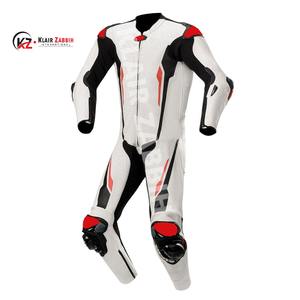 Traje de Carreras de Motociclismo de Cuero Transpirable Personalizado, de Primera Calidad, Resistente al Viento e Impermeable, Ropa de Carreras de Autos y Motos con Estampado - Product Image 1