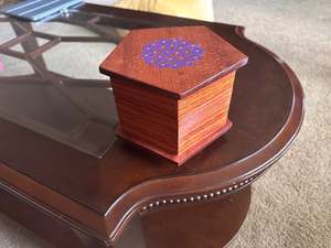 Pentagone Boîte À Bijoux Vente Chaude Cadeaux & Artisanat Boîtes En Bois Signes Muraux Fabriqué En Inde - Product Image 5