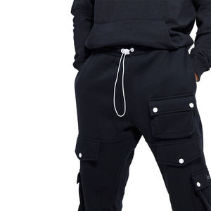 Pantalones Cargo Casuales de Moda Urbana para Hombre, Ligeros, con Cintura Elástica, Transpirables, Ecológicos, Servicio OEM - Product Image 2