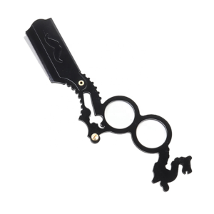 High Quality Folding Straight <b>Razor</b> with Replaceable Blade Custom Logo Professional Barber Shaving Tool for <b>Men</b> - Product Image 1