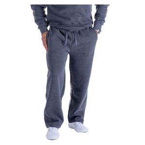 Pantalones Deportivos de Cintura Alta para Hombre, 100% Algodón, Tela de Estambre, Gruesos, con Logotipo Personalizable, Antiarrugas, con Cremallera, Talla XL - Product Image 3