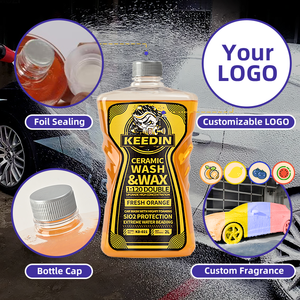 Shampooing automobile au rapport 1:120, personnalisable, 2L KEEDIN KD-021 : La clé d'un lavage sans rayures, shampooing céramique pour voitures, mousse de lavage automobile - Product Image 4