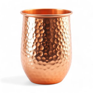 Premium Hammered Copper Mug Eco-Friendly Metal Tumbler for Ayurvedic Benefits for Home Drink Giving and Gifts - Product Image 5
