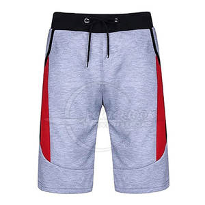 กางเกงขาสั้นลำลองสำหรับผู้ชายสีพื้นกางเกงขาสั้นลำลอง - Product Image 1