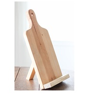 Support de planche à découper en bois Support de support de coupe en bois d'acacia brillant pour décoration de table et à un prix abordable