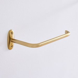 Porte-papier toilette mural en fer pour salle de bain résidentielle et commerciale offrant un support fiable - Product Image 5