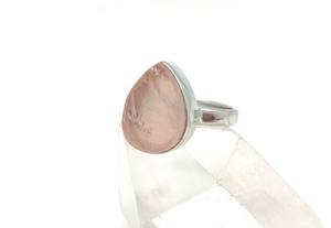 Anillo clásico joyería para mujer plata estilo bohemio joyería 925 plata esterlina rosa cuarzo piedra preciosa anillo hecho a mano regalo para esposa - Product Image 3