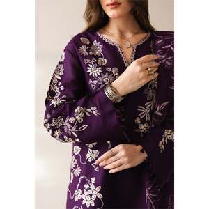 Ensemble de costume en tissu Dobby brodé pour femmes PR-1279 - Product Image 3