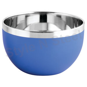 Vente en gros de bol Ross en acier inoxydable avec salade de fruits BlueColor bol de service pour la préparation des aliments bol à mélanger en verre au prix de gros - Product Image 1