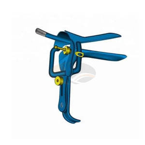 Spéculum gynécologique manuel en acier inoxydable de qualité supérieure, classe I CE, double isolation, évacuation des fumées électrochirurgicales MOL - Product Image 1