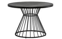 Table basse de salon style artisan, en acier inoxydable, noir, moderne, meuble pour la maison, qualité, personnalisé, collection