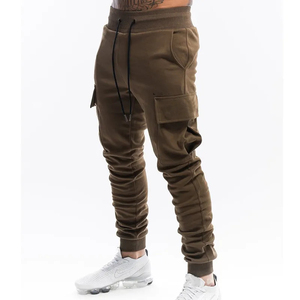 Unisex High Street Sport Sweatpants Custom Mid Waist <b>Jogger</b> Trousers with <b>Stacked</b> for Puff Print Fabric Men's Casual Sweat Pant - Product Image 1