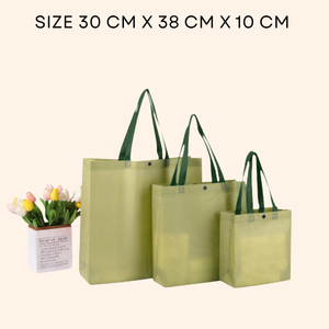 Sac fourre-tout élégant pour le quotidien, léger et durable, sac à main personnalisé en spunbond avec bandoulière pour les courses et le marché - Product Image 2