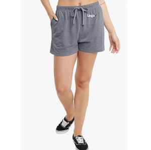 Short en jersey léger de style décontracté pour femmes Originals Tri-Blend avec poches mi-taille séchage rapide respirant - Product Image 1