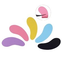 แผ่นซิลิโคนปิดตาแบบสุ่ม 1 คู่ วัสดุสำหรับต่อขนตาในรูปแบบแผ่น - Product Image 2
