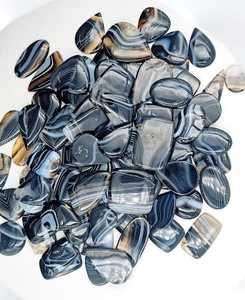 อัญมณีออนิกซ์สีดำธรรมชาติทรงรีแบบคาโบชองสำหรับทำเครื่องประดับ - คุณภาพสูง ได้รับการรับรองจากผู้ที่สาม - Product Image 5