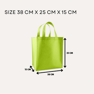 Bolsas de mano Spunbond reutilizables coloridas personalizables Bolsas de compras no tejidas ecológicas - Product Image 2