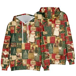 Customize <b>Sublimation</b> Printed <b>Hoodies</b> High Quality 100% Cotton Pullover New Stylish Breathable <b>Hoodies</b> for Woman - Product Image 1