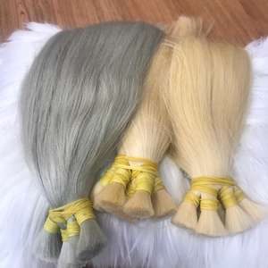 Unprocessed Virgin 613 Straight <b>Remy</b> <b>Human</b> <b>Hair</b> <b>Extensions</b> 10-32 Inch Machine Double Weft Bulk Blonde Vietnamese <b>Hair</b> - Product Image 1