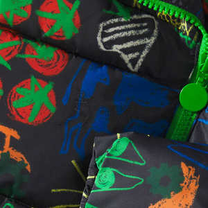 Nouveauté d'hiver d'usine veste à manches longues pour hommes avec vestes à manches bouffantes imprimées avec logo personnalisé - Product Image 3