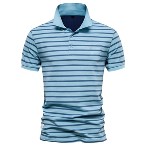 Venta al por mayor OEM de alta calidad para hombre Polo camisetas nuevo Venta caliente llano Casual Golf logotipo personalizado moderno Polo camisa para hombres - Product Image 1
