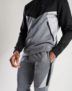 Ensemble de survêtement personnalisé Veste à capuche zippée et jogging sport à la mode Ensemble deux pièces avec votre logo pour hommes Jogging Suit - Product Image 6