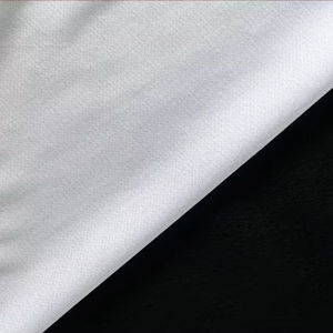 ผ้าโพลีเอสเตอร์ดิบ100% กว้าง60 "สีขาวเป็นมิตรกับสิ่งแวดล้อม15กรัมผ้าใยสังเคราะห์จากเวียดนาม - Product Image 1