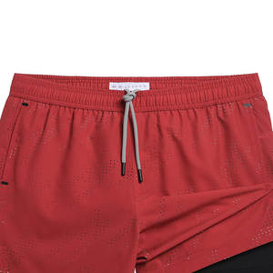 Short de basket-ball personnalisé pour hommes Short de sport de course à pied à séchage rapide avec motif solide Vêtements de mode écologiques - Product Image 6