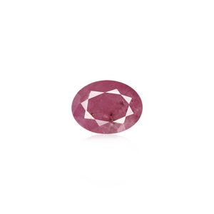 Rubí de 4.77 Quilates, Gema Suelta, Esmeralda Natural, Corte Ovalado, Zafiro Creado en Laboratorio, Corte Facetado, Calibrado, Disponible en Rojo, Verde y Rosa - Product Image 1