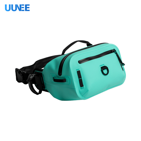 Floating TPU Waterproof Zipper Fanny Pack Belt Bag Phone Passport Wallet Swimming Kayaking Boating Beach Fishing Waterpark