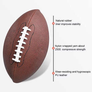 Ballon de football américain officiel de taille personnalisée - Product Image 2