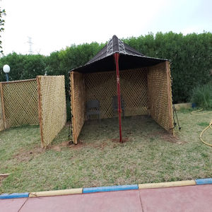 Tentes en poils de chèvre du Sahara, abris nomades traditionnels du désert, adaptés au climat, à la culture et à la vie durable en Afrique du Nord - Product Image 2