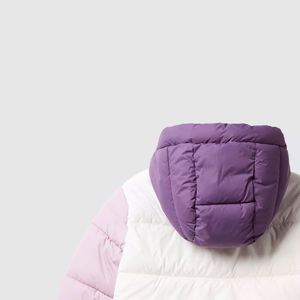 เสื้อแจ็คเก็ตเด็กผู้หญิงแบบพัฟเฟอร์เนื้อผ้านุ่ม สวมใส่สบายสำหรับฤดูหนาว ปี 2026 / เสื้อแจ็คเก็ตเด็กผู้หญิงแบบพัฟเฟอร์น้ำหนักเบา สีสันตัดกัน - Product Image 3