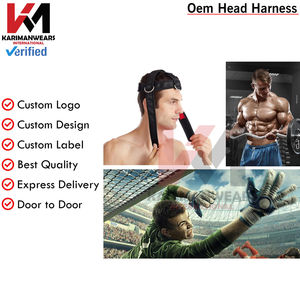Arnés de Ejercicio para Cabeza/Cuello de Algodón Duradero de Alta Calidad OEM, Cadena de Acero Resistente, Accesorio de Equipo de Fitness Personalizable para Ejercicios Pesados - Product Image 3