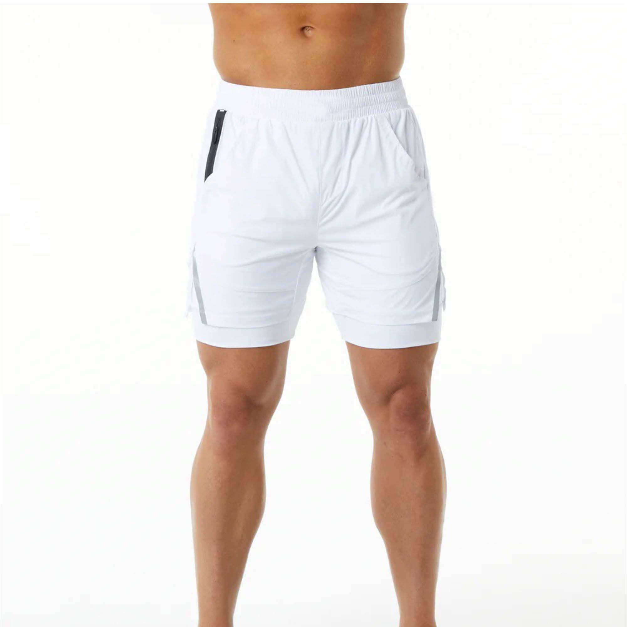 Smoother and Softer 80% Nylon 20% Elastane White Mens Compression