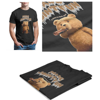 T-shirts pour hommes T-shirt avec logo personnalisé en coton Cvc à manches courtes, couleur unie, grande taille, mode quotidienne pour hommes