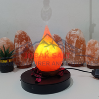 Lampe de table en sel de l'Himalaya sculptée à la main, style Feng Shui, purificateur d'air, qualité supérieure, vente chaude, JOBAK JS-CL-101