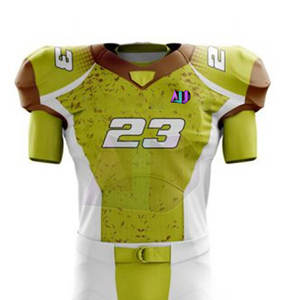 Uniforme de Fútbol Americano de Alta Calidad, Pantalones Cortos Transpirables, Diseño Personalizable, Tela Resistente para Prácticas Deportivas de Equipos Masculinos Adultos - Product Image 3