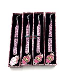 ที่หนีบขนตาปลอมปลายต่อขนตาทำจากเส้นใยสแตนเลสอุปกรณ์เคลือบกระดาษ90องศา - Product Image 2