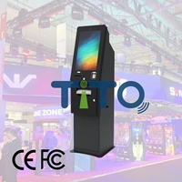 Kiosque tout-en-un personnalisé : Terminal de rédemption de billets par code QR et de retrait d'espèces pour bornes de jeux d'adresse et jeux en ligne