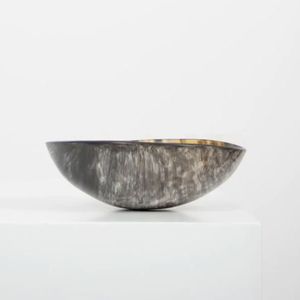 LIKE CRAFT BOL EN CORNE FAIT À LA MAIN SALADE Bol de service Fabricant en gros Nouveau design Bols à salade en corne de buffle finis à la main - Product Image 4