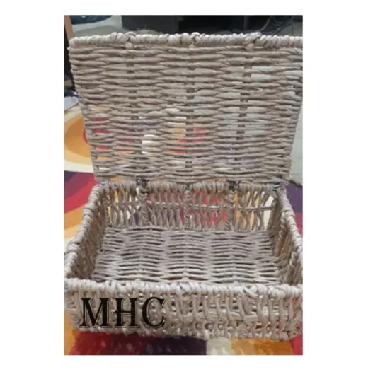 Jute Basket For Home Decorative Basket For Wedding Gift Fancy Gift Basket decorations For Hamper Packing Gift