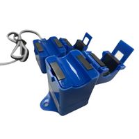 Transformateur d'instrumentation à noyau divisé monophasé CA/CC 10A, transformateur de courant CE pour une précision de classe 0.5