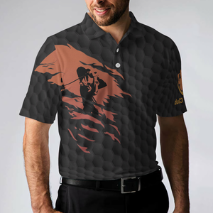 Uniforme de travail personnalisé de haute qualité vierge 100% polyester sport hommes affaires employé polo de golf avec logo brodé - Product Image 6