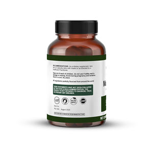 แคปซูลใบ mullein 500มก. ผลิตภัณฑ์เสริมสมุนไพรนับจำนวน150ฉลากส่วนตัว OEM ODM ธรรมชาติเพื่อสุขภาพระบบทางเดินหายใจและการสนับสนุนภูมิคุ้มกัน - Product Image 2