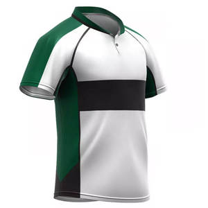 Uniforme de Rugby de Último Diseño, Cómodo, Transpirable, de Secado Rápido, Ecológico, Personalizable, Conjunto de Camisetas Sublimadas, Camiseta/Pantalones Cortos - Product Image 2
