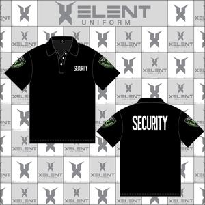 Uniformes de sécurité fabricant sur mesure T-shirts polo de sécurité noirs uniformes de garde de sécurité/T-shirts polo blauere - Product Image 6